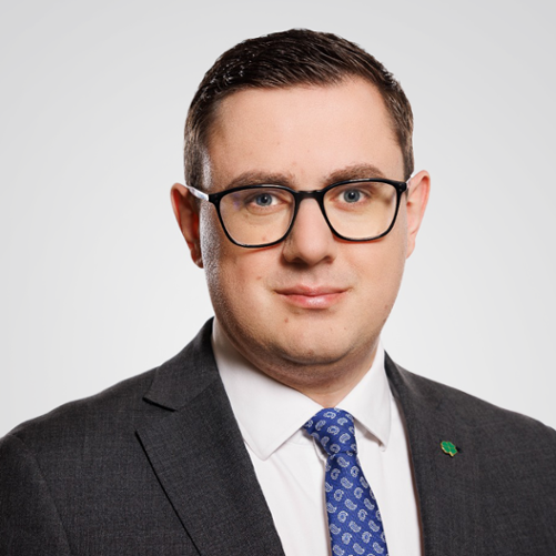 Minister Energii Miłosz Motyka